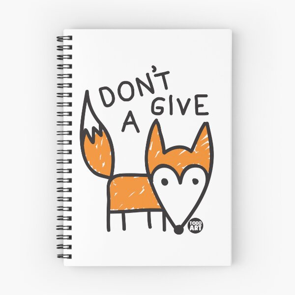 Item preview, DONT GIVE A FOX2 designed and sold by TODD GOLDMAN.