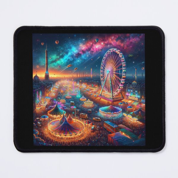 Item preview, Carnival Night Festivities Art designed and sold by BestArtByArvind.