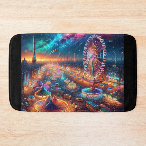 Item preview, Carnival Night Festivities Art designed and sold by BestArtByArvind.