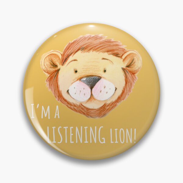 Item preview, Listening Lion | Behavior Buddies designed and sold by BehaviorBuddies.