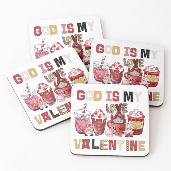 Item preview, God is my valentine designed and sold by Analee & K.