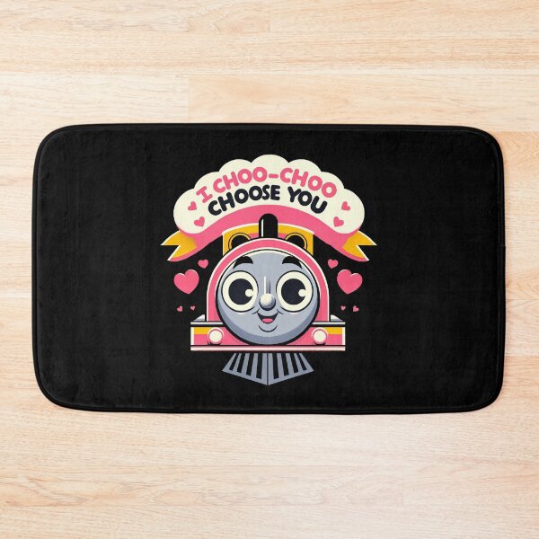Item preview, I Choo-Choose You: Adorable Train Valentine's Day Illustration designed and sold by Retro Travel Design.