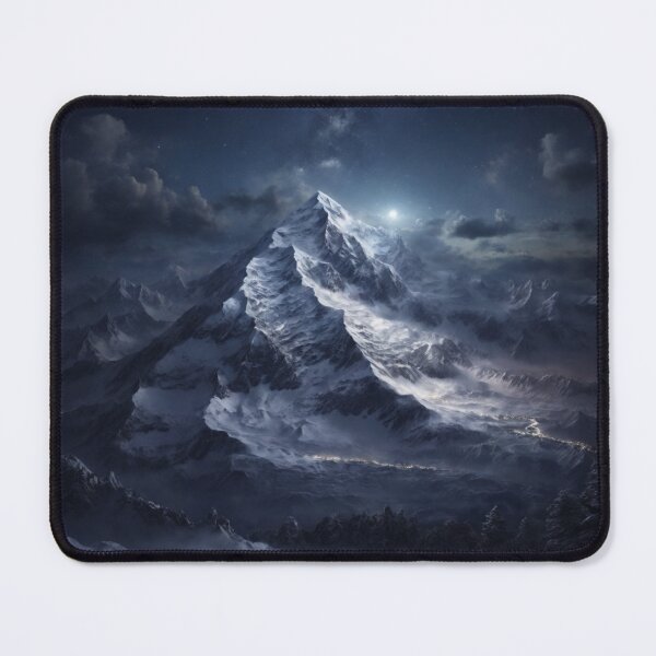 Item preview, Imaginary Night Mountains View designed and sold by LunarNebula.