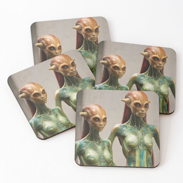 Item preview, Female Aliens #84 - "Annette" and "Justine" designed and sold by Daveidaho.