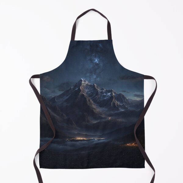 Item preview, Imaginary Night Mountains View designed and sold by LunarNebula.