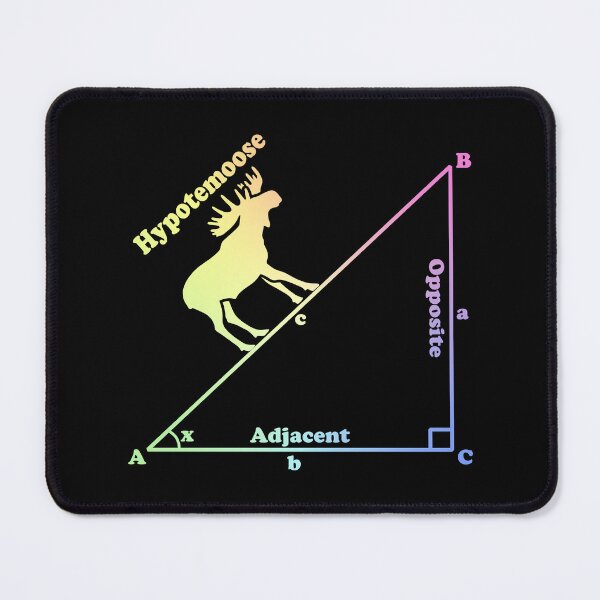 Item preview, Hypotemoose - Math Humor designed and sold by ScienceCorner.