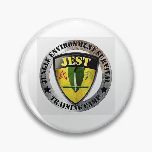 Item preview, Jungle Environment Survival Training Camp, (JEST), Cubi Point, Subic Bay, Philippines Sticker designed and sold by MilitaryPlus.