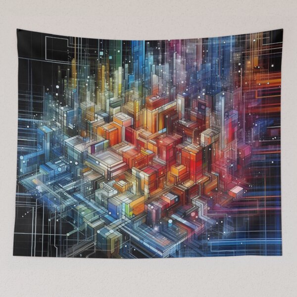 Item preview, The mysterious city of ghosts designed and sold by Lyavalio.