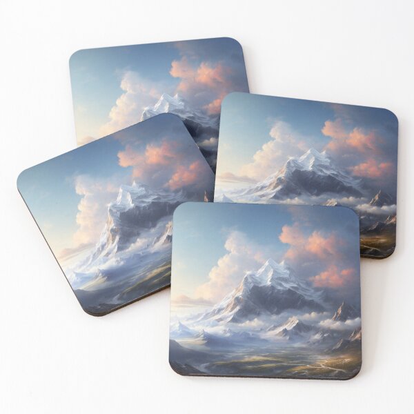 Item preview, Imaginary Beautiful Mountains View designed and sold by LunarNebula.