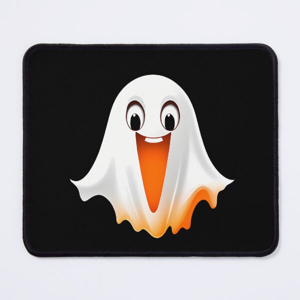 Item preview, Exploring Laughter: Digital Art of the Funny Orange Ghost. designed and sold by Artedig.