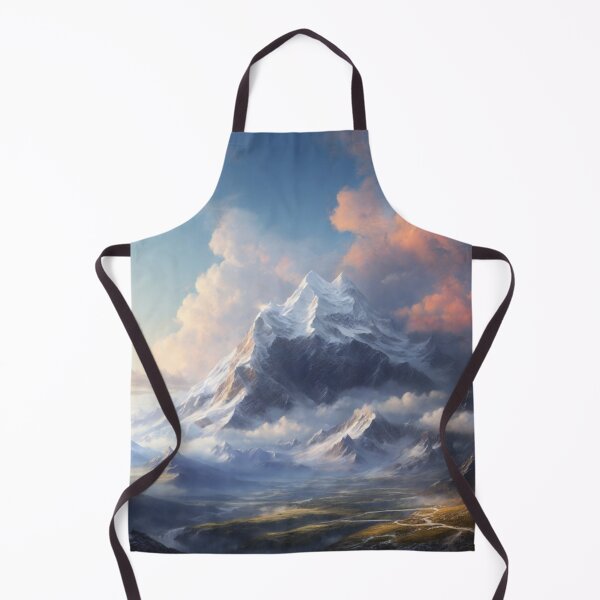 Item preview, Imaginary Beautiful Mountains View designed and sold by LunarNebula.