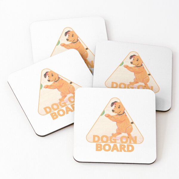 Item preview, Dog on board2 designed and sold by warningstickers.