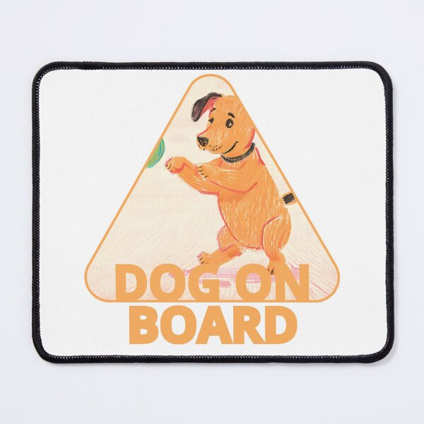 Item preview, Dog on board2 designed and sold by warningstickers.