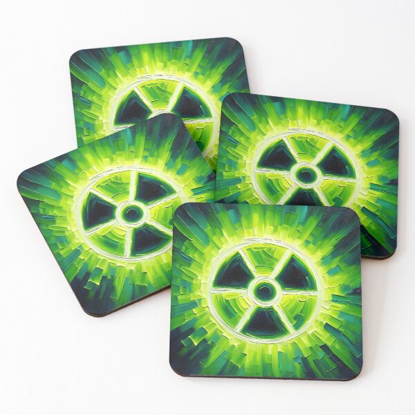 Item preview, Glowing Radiation Icon designed and sold by Truck Stop One.