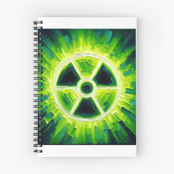Item preview, Glowing Radiation Icon designed and sold by Truck Stop One.
