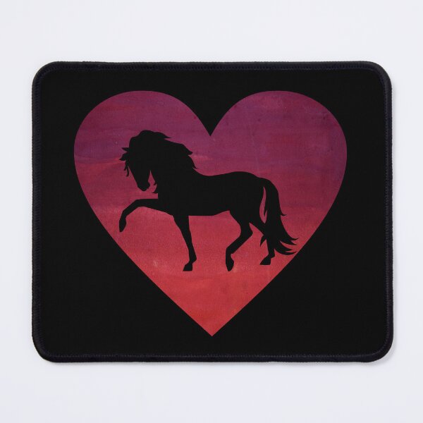 Item preview, Andalusian Iberian Spanish Horse Love Heart | NickerStickers® on Redbubble designed and sold by NickerStickers.