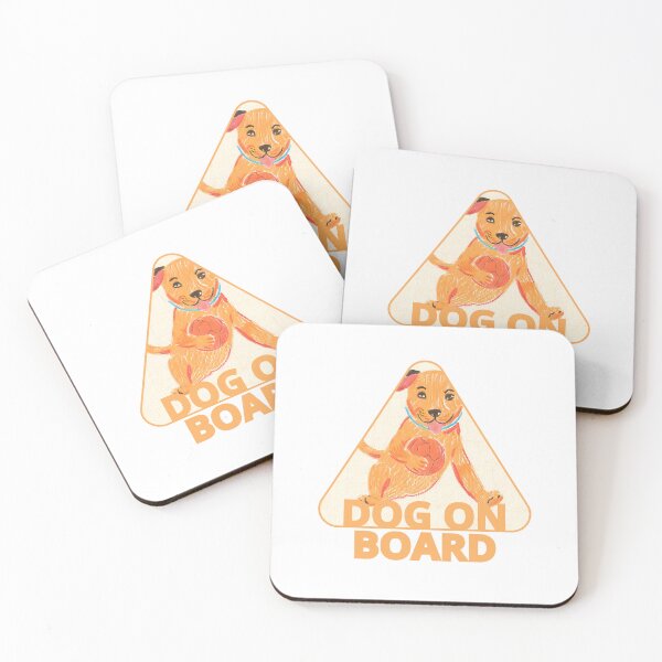 Item preview, Dog on board3 designed and sold by warningstickers.