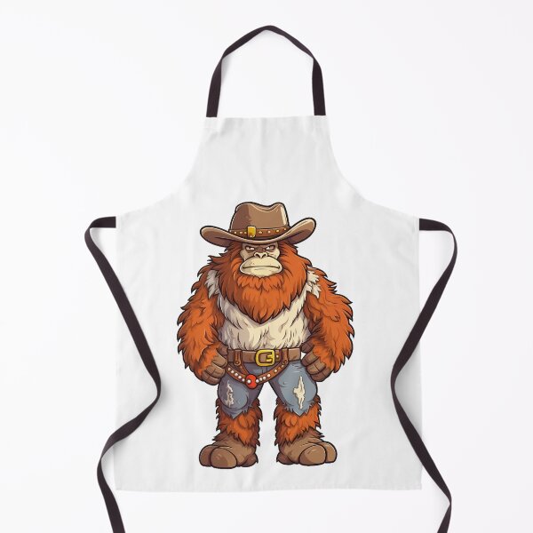 Item preview, Wild West Sasquatch - Cowboy Charm designed and sold by NovaGenArt.