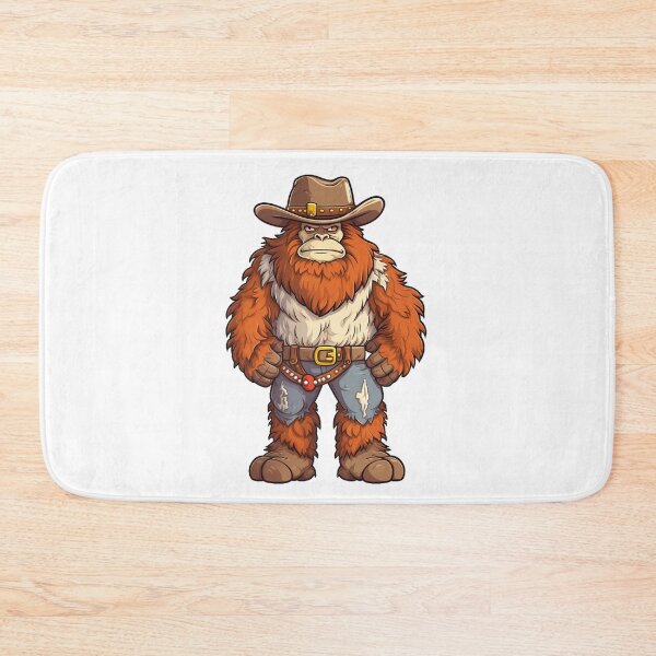 Item preview, Wild West Sasquatch - Cowboy Charm designed and sold by NovaGenArt.