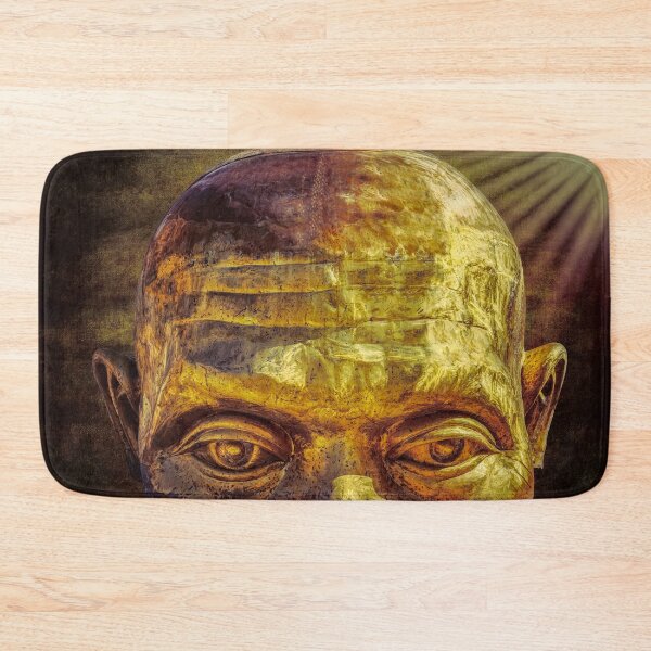 Item preview, Gold Buddha Face designed and sold by AJEvans.