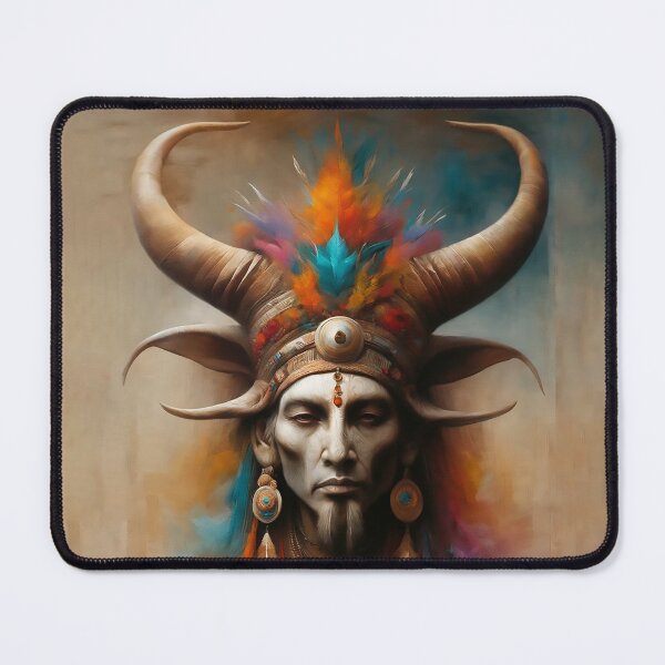 Item preview, SHAMAN, Indian, It's Time, Freedom, moon designed and sold by CrisMor-Art.