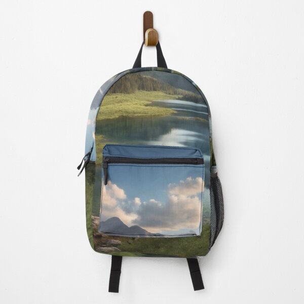 Item preview, Imaginary Beautiful Meadow View with River designed and sold by LunarNebula.