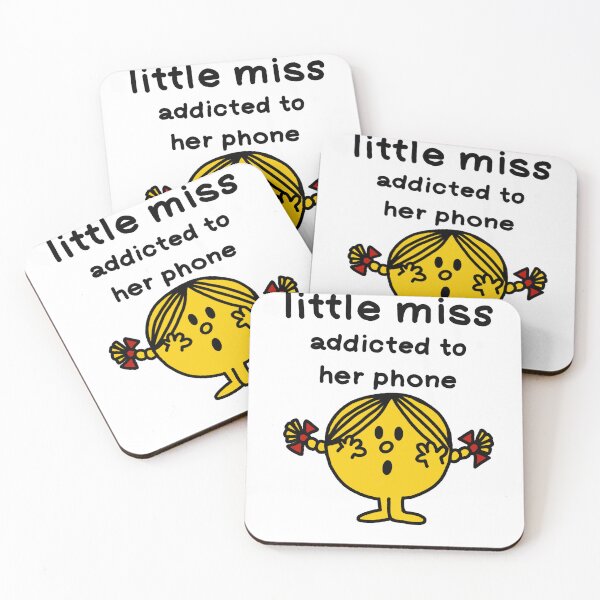 Item preview, Little miss addicted to her phone designed and sold by SophieStickers0.