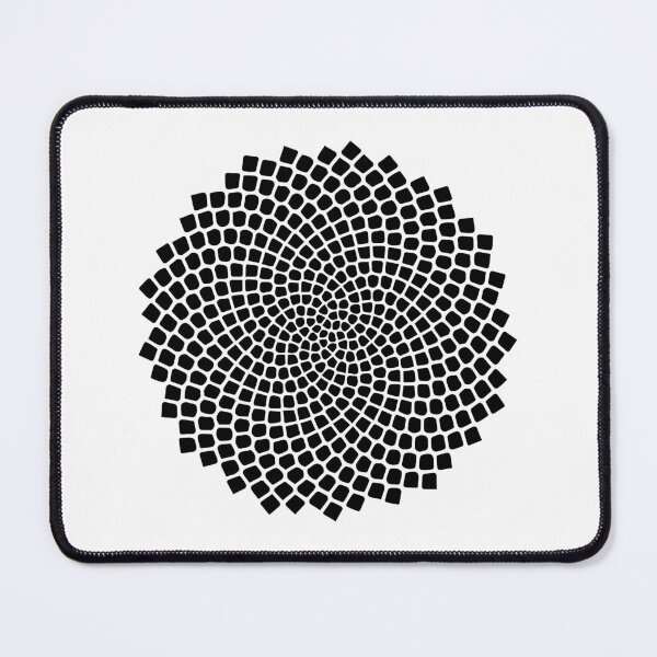 Item preview, Sunflower, Seed, Fibonacci, Spiral, Golden Ratio, Phi, Math, Mandala designed and sold by ScienceCorner.