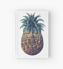 Ornate Pineapple (Color Version) Hardcover Journal
