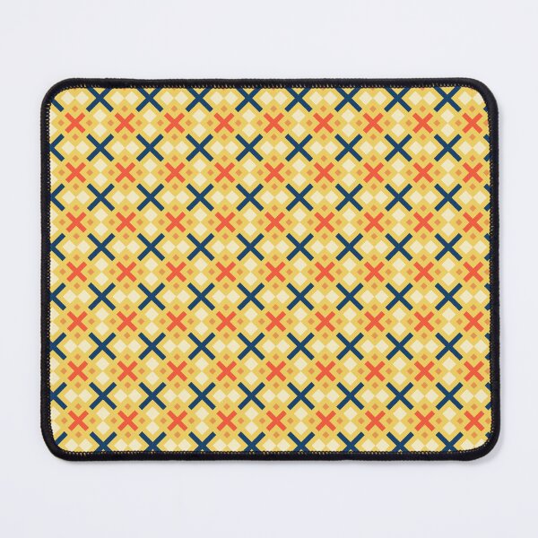 Item preview, Captivating Blue and Red Crosses Pattern designed and sold by MindenBrings.