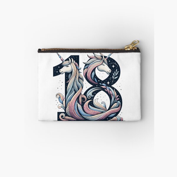 Item preview, 18 years unicorn 18th birthday gift designed and sold by Pineapple-Tree.