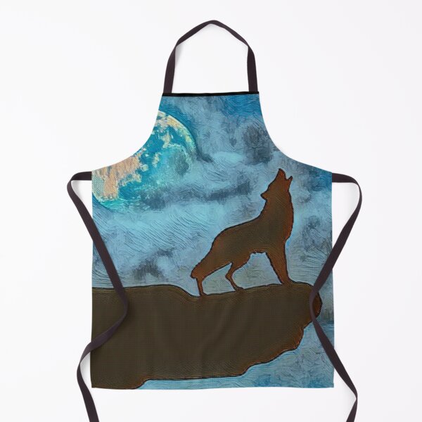 Item preview, Howling Wolf - Artistic Moon Print designed and sold by TGAL2.