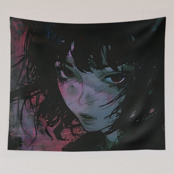 Item preview, Soul-shaking Despair: Unleashing the Dark Fantasy of Devilman CryBaby designed and sold by InsaneLEDP1994.