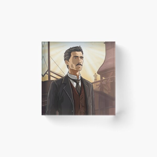 Item preview, Nikola Tesla | Hip Hop style designed and sold by ComicsFactory.