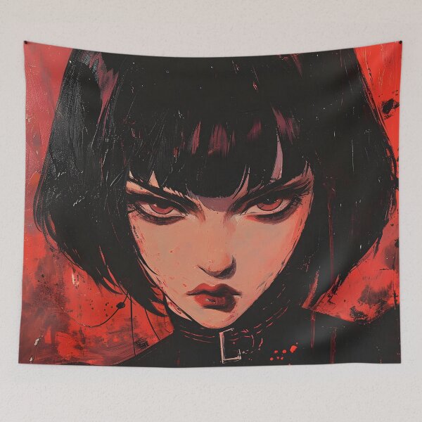Item preview, Soul-shaking Despair: Unleashing the Dark Fantasy of Devilman CryBaby designed and sold by InsaneLEDP1994.