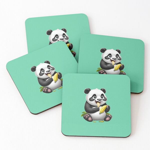 Item preview, Panda and Banana-Cute designed and sold by Blue Eye.