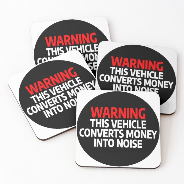 Item preview, Warning This Vehicle Converts Money into Noise designed and sold by stevenbrian698.