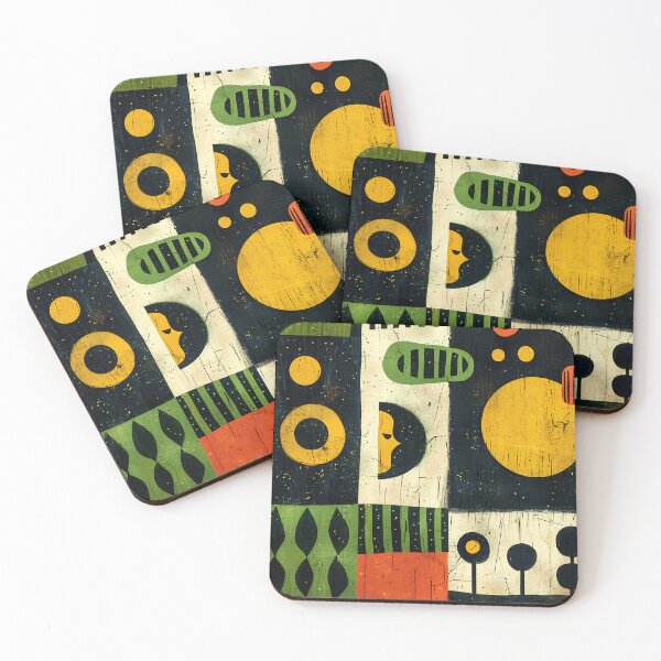 Item preview, Quirky retro pattern design designed and sold by randrdesign.