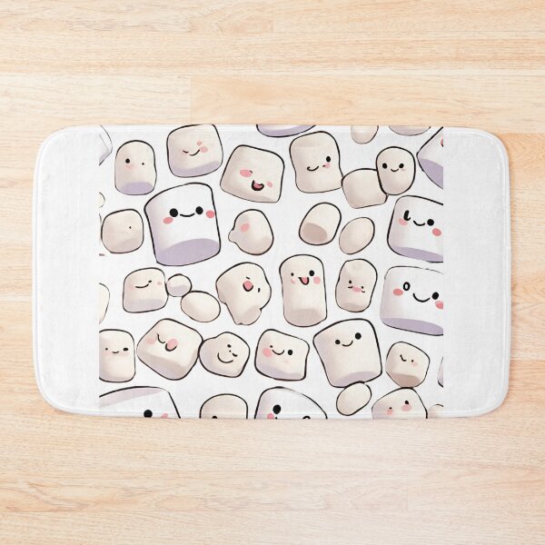Item preview, cute happy marshmallows designed and sold by VanyAshop.
