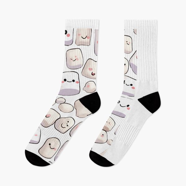 Item preview, cute happy marshmallows designed and sold by VanyAshop.