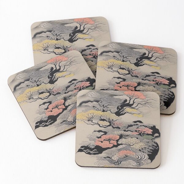 Item preview, Sumi-e Painting,  -Mount Fuji,  designed and sold by Frame of Mind .