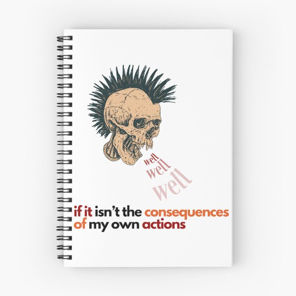 Item preview, well well well if it isnt the consequences of my own actions designed and sold by zayma01.