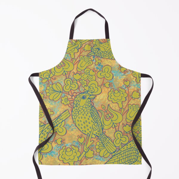 Item preview, Birds in yellow designed and sold by Christina Clare.