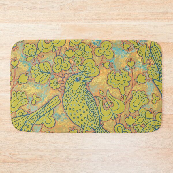 Item preview, Birds in yellow designed and sold by Christina Clare.