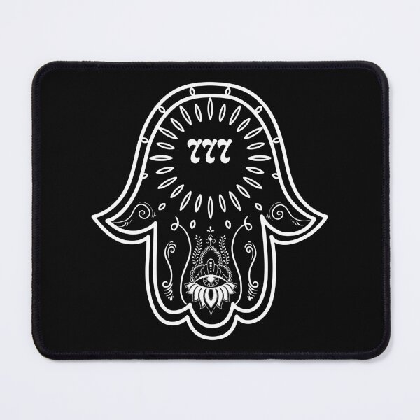 Item preview, 777 Angel Number Hamsa Hand designed and sold by hamsasoul.