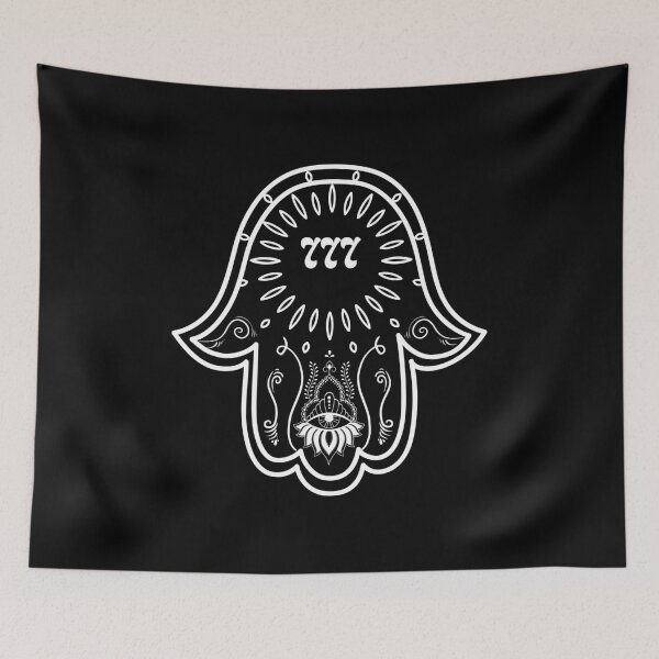 Item preview, 777 Angel Number Hamsa Hand designed and sold by hamsasoul.