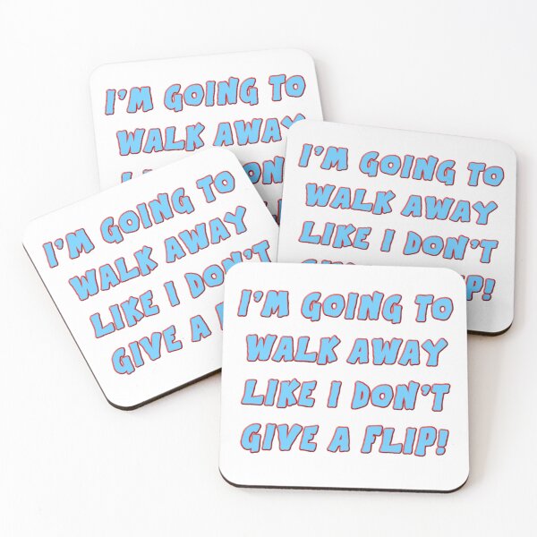Item preview, I’M GOING TO WALK AWAY LIKE I DON’T GIVE A FLIP! designed and sold by jnsmerchstore.