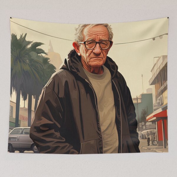 Item preview, Noam Chomsky | Hip Hop style designed and sold by ComicsFactory.