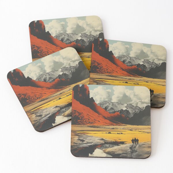 Item preview, Desert Majesty: Journey Through the Red Mountains designed and sold by EtherealEchoes.