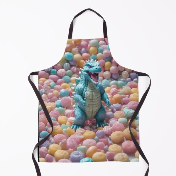 Item preview, Pastel dinosaur in a candy store, kawaii goth designed and sold by Spooky Witch Dream.